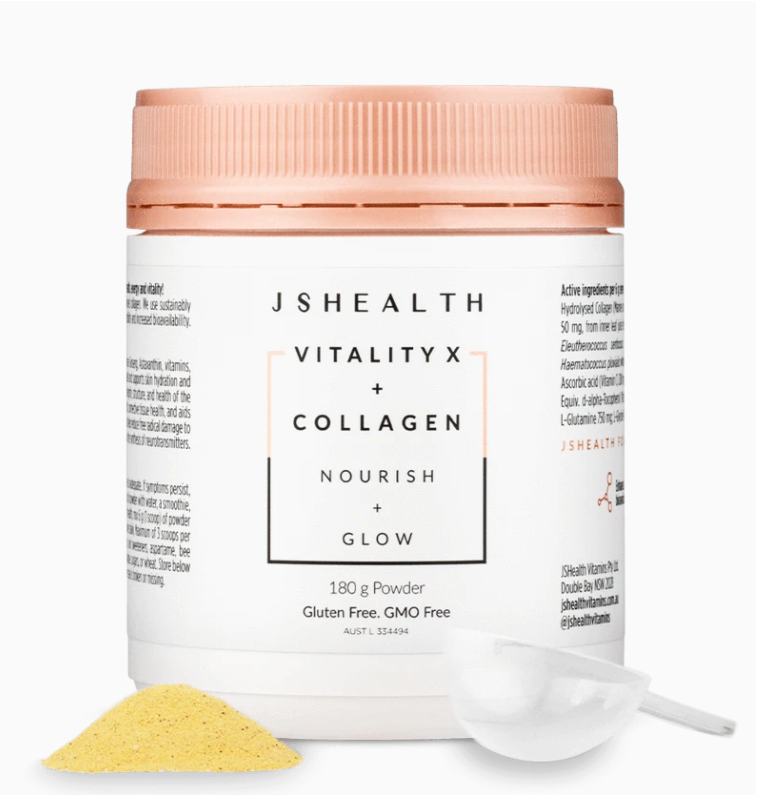 VITALITY X + COLLAGEN POWDER 180G